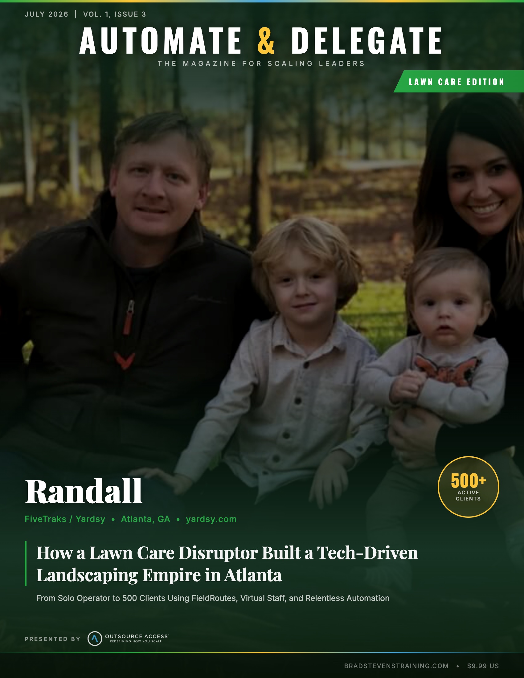 Randall Tolbert - Lawn Care Edition Cover